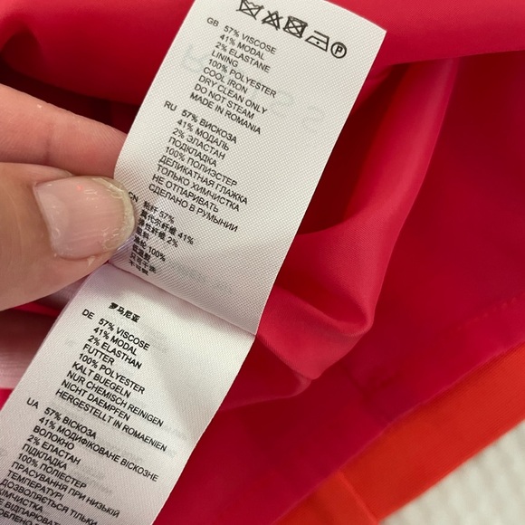 Reiss Fiorella Coral Cap Sleeve Midi Dress - Picture 13 of 13